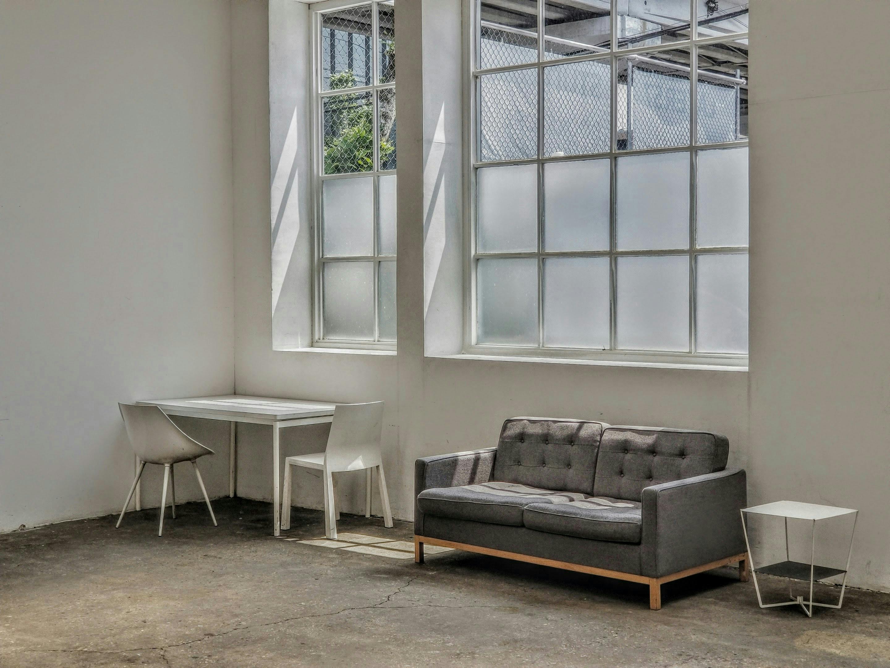 The interior of a modern apartment in NYC.